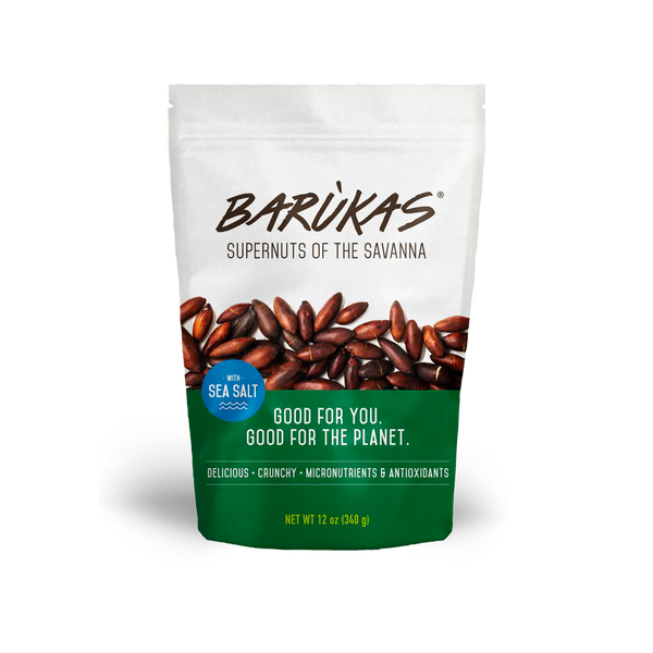 Barukas Nuts with Sea Salt 12 oz