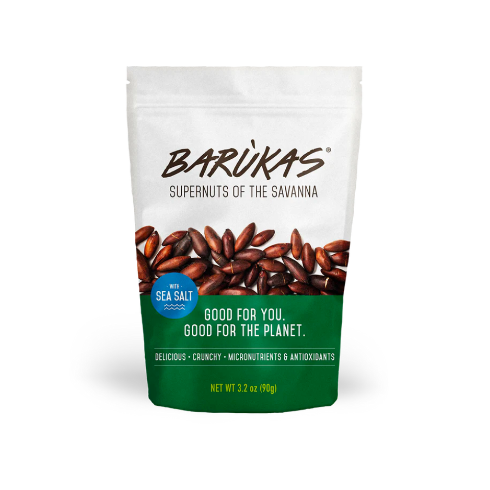 Wholesale Barukas Nuts with Sea Salt 3.2 oz 120 units